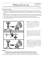 Предварительный просмотр 16 страницы Williams-Sonoma MAISIE Assembly Instructions Manual