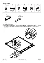 Предварительный просмотр 3 страницы Williams-Sonoma Mercer Bed Queen Quick Start Manual