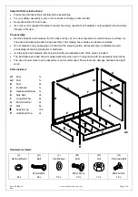 Предварительный просмотр 2 страницы Williams-Sonoma Mercer Bed Tall King Quick Start Manual