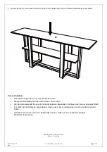 Предварительный просмотр 6 страницы Williams-Sonoma MERCER CONSOLE Manual