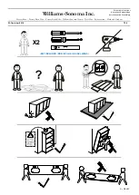 Предварительный просмотр 7 страницы Williams-Sonoma Mid Century Bath Double Console Assembly Instructions Manual