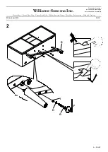 Предварительный просмотр 10 страницы Williams-Sonoma Mid Century Bath Double Console Assembly Instructions Manual