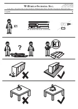 Предварительный просмотр 4 страницы Williams-Sonoma MID CENTURY Assembly Instructions Manual