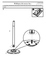 Предварительный просмотр 6 страницы Williams-Sonoma MID CENTURY Assembly Instructions Manual