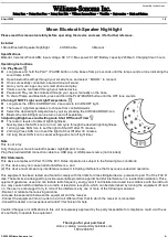 Williams-Sonoma Moon Bluetooth Speaker Nightlight Assembly Instructions предпросмотр