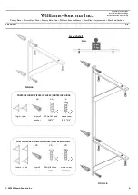 Предварительный просмотр 3 страницы Williams-Sonoma Multi Single Bracket Assembly Instructions