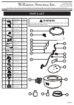 Preview for 8 page of Williams-Sonoma OFG155LP Owner'S Manual