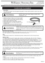 Preview for 14 page of Williams-Sonoma OFG155LP Owner'S Manual