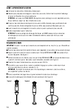 Предварительный просмотр 14 страницы Williams-Sonoma Open Kitchen Immersion Blender User Manual