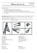 Preview for 4 page of Williams-Sonoma PENNI Assembly Instructions Manual