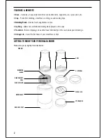 Предварительный просмотр 4 страницы Williams-Sonoma Personal Extraction Blender User Manual