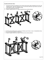 Предварительный просмотр 3 страницы Williams-Sonoma Somerset Dining Table Assembly Instructions Manual