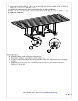 Предварительный просмотр 6 страницы Williams-Sonoma Somerset Dining Table Assembly Instructions Manual