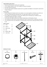 Preview for 2 page of Williams-Sonoma STEVENSON SIDE TABLE Manual