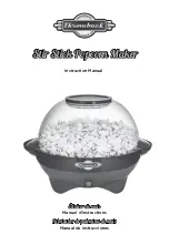 Предварительный просмотр 1 страницы Williams-Sonoma Throwback Stir Stick Popcorn Maker Instruction Manual