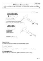 Предварительный просмотр 4 страницы Williams-Sonoma TOLSON PIVOTING MIRROR Assembly Instructions