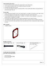 Предварительный просмотр 2 страницы Williams-Sonoma Verona Mirror Wall Assembly Instructions