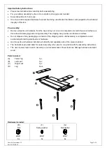 Предварительный просмотр 2 страницы Williams-Sonoma VINYARD Manual