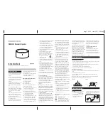 Williams-Sonoma WSBS2000 Instruction Book предпросмотр