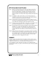 Preview for 3 page of Williams Sound ANT 033 Manual And User Manual