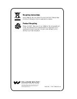 Preview for 4 page of Williams Sound ANT 033 Manual And User Manual