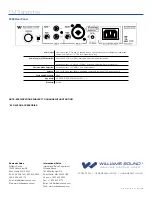 Preview for 3 page of Williams Sound Hearing Helper T800 Specification Sheet