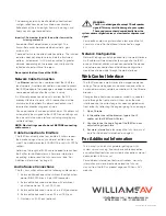 Preview for 2 page of Williams Sound IR+ M1 Quick Start Manual