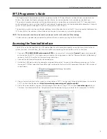 Preview for 3 page of Williams Sound IR T2 Programmer'S Manual