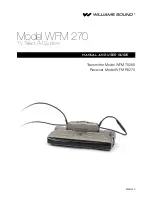 Предварительный просмотр 1 страницы Williams Sound MIC 084 Manual And User Manual