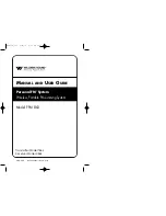 Preview for 1 page of Williams Sound Personal FM PFM 863 Manual And User Manual