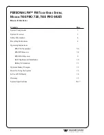 Preview for 2 page of Williams Sound Personal PA TGS PRO 720 Manual And User Manual