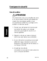 Preview for 56 page of Williams Sound POCKETALKER Ultra D1 Manual And User Manual