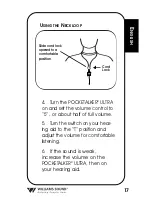 Preview for 17 page of Williams Sound POCKETALKER ULTRA Manual And User Manual