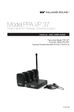 Предварительный просмотр 1 страницы Williams Sound PPA T27 Manual And User Manual