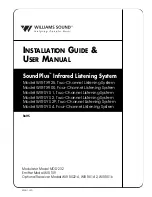 Williams Sound Sound Plus WIR SYS 1 Installation Manual & User Manual preview