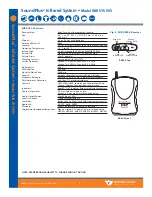 Preview for 7 page of Williams Sound SoundPlus Infrared System WIR SYS 90V Specification Sheet