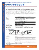 Williams Sound SoundPlus Value Courtroom System WIR SYS 2 Specification Sheet preview