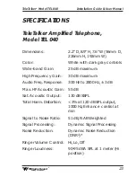 Preview for 23 page of Williams Sound TeleTalker TEL 040 Installation Manual