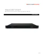 Williams Sound WaveCAST EIGHT User Manual preview