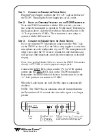 Preview for 7 page of Williams Sound WIR 125 Manual And User Manual