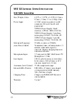 Preview for 12 page of Williams Sound WIR 125 Manual And User Manual