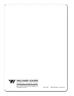 Предварительный просмотр 4 страницы Williams Sound WIR TX90 Quick Setup Manual