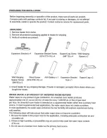 Preview for 6 page of Williams 1286513 User Manual