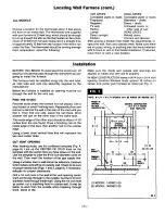 Preview for 7 page of Williams 1403621.05 Owner'S Manual