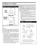 Предварительный просмотр 7 страницы Williams 2001621A Owner'S Manual