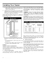 Предварительный просмотр 10 страницы Williams 2001621A Owner'S Manual