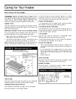 Предварительный просмотр 19 страницы Williams 2001621A Owner'S Manual