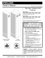 Preview for 1 page of Williams 2509821 Owner'S Manual