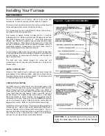 Preview for 14 page of Williams 2509821 Owner'S Manual