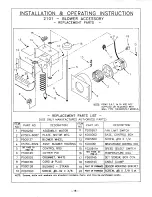 Preview for 18 page of Williams 3502511.3 Installation & Operating Instructions Manual